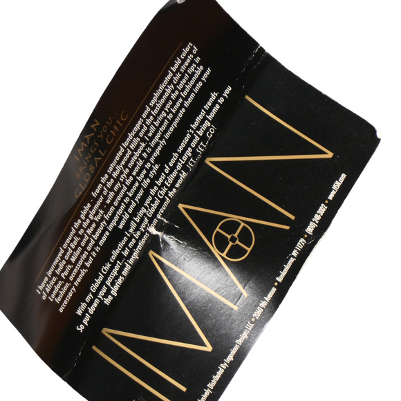 NEW Iman Global Chic Joggers Women Size 3X Gray Gold Pull On Travel Animal Print - Picture 9 of 9